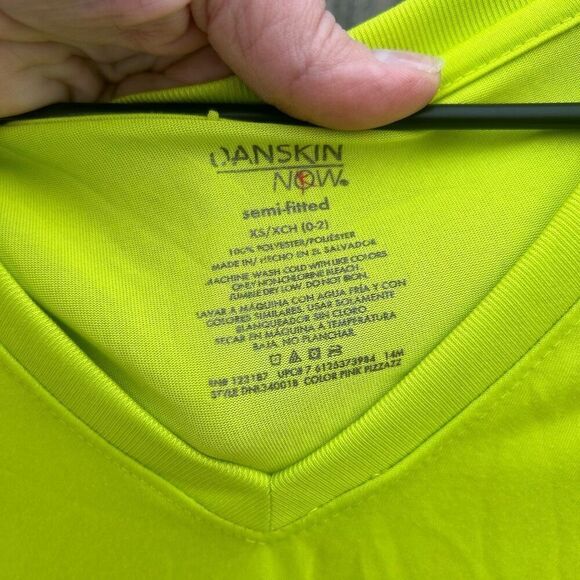 Danskin Now activewear top long sleeve size xs - Picture 3 of 5